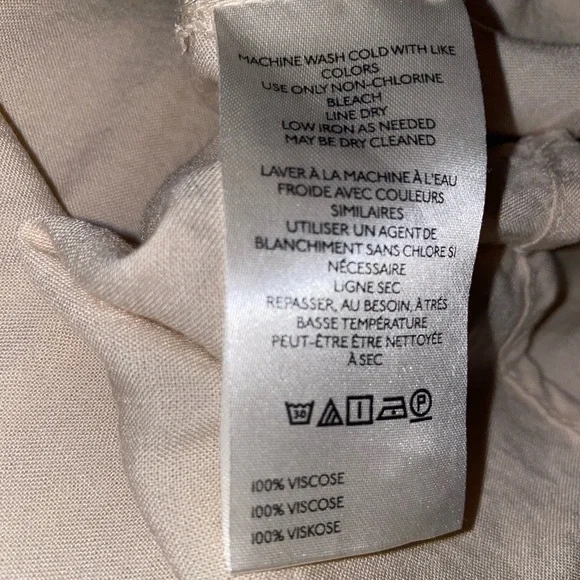 Anthropologie Long Sleeve Sheer Pleated Midi / Maxi Dress - Picture 8 of 8